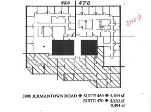 3900 Jermantown Rd, Fairfax, VA à louer Plan d’étage– Image 1 sur 1