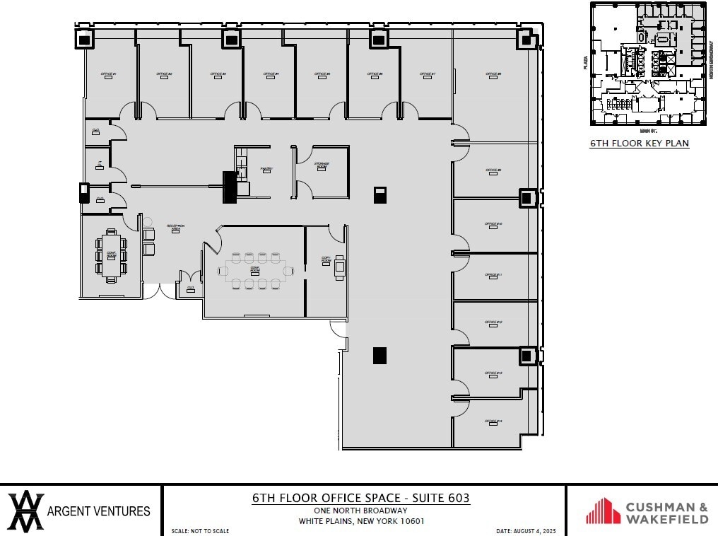 1 N Broadway, White Plains, NY à louer Plan d’étage– Image 1 sur 1