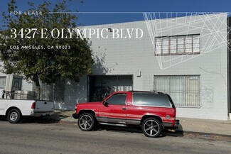 Plus de détails pour 3421-3427 E Olympic Blvd, Los Angeles, CA - Industriel/Logistique à louer