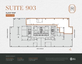 1015 2nd Ave, Seattle, WA à louer Plan d’étage– Image 1 sur 9