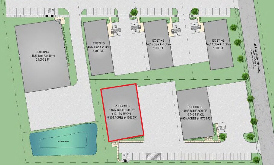 14607 Blue Ash Dr, Houston, TX à vendre - Plan de site – Image 2 sur 5