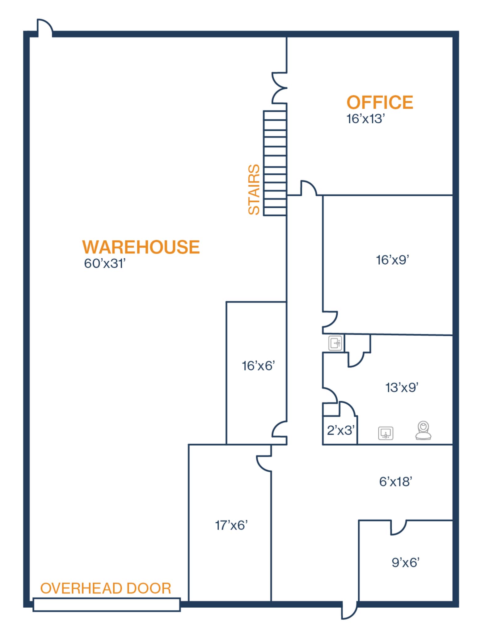 8807-8815 Emmott Rd, Houston, TX à louer Plan d’étage– Image 1 sur 1