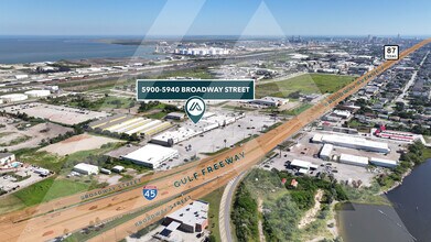 5900-5940 Broadway St, Galveston, TX - VUE AÉRIENNE  vue de carte - Image1