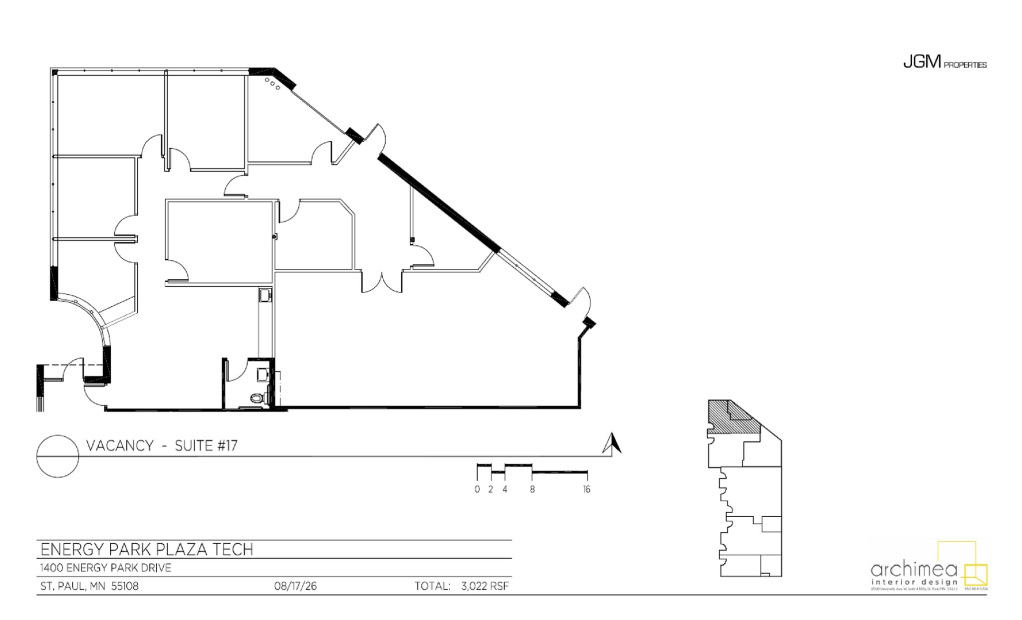 1400-1410 Energy Park Dr, Saint Paul, MN à louer Plan d’étage– Image 1 sur 1