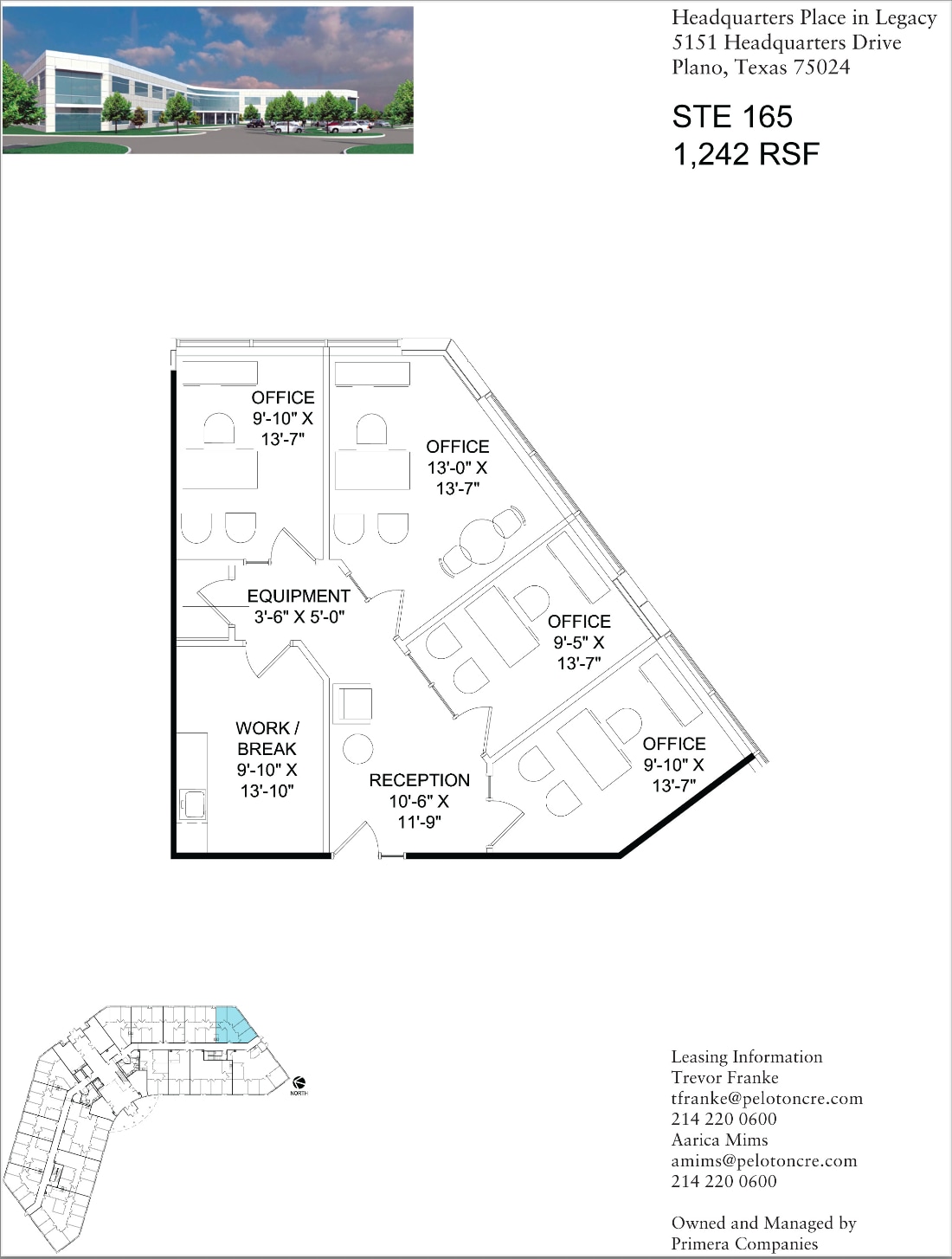 8560 Belleview Dr, Plano, TX à louer Plan d’étage– Image 1 sur 1