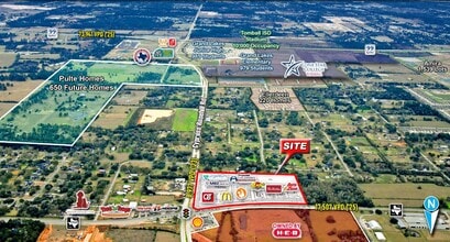 SWC of FM 2920 & Cypress Rosehill Rd, Tomball, TX - Vue aérienne vue de carte - Image1