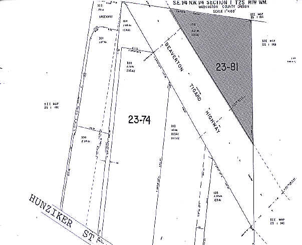7650 SW Beveland St, Tigard, OR à louer - Plan cadastral – Image 2 sur 9