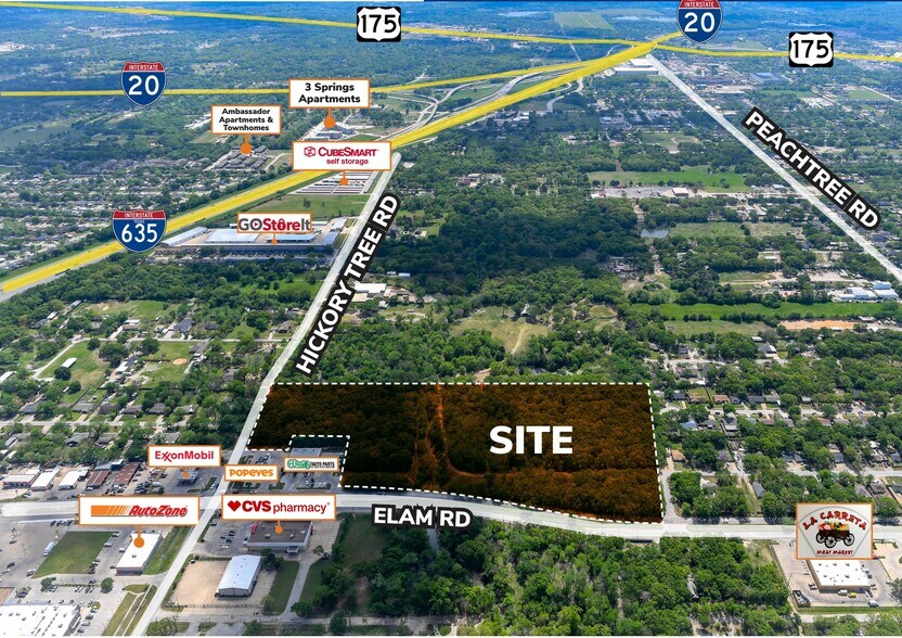 3601 Elam Rd, Balch Springs, TX à vendre - Photo de l’immeuble – Image 1 sur 6