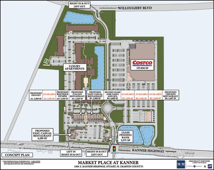 3171 S Kanner Hwy, Stuart, FL à louer - Plan de site – Image 2 sur 6