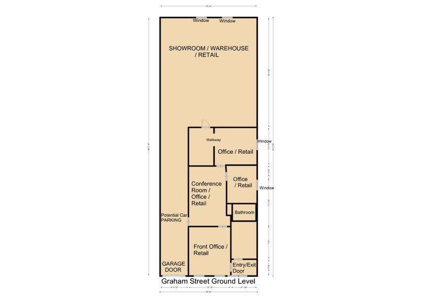50-52 Graham St, Jersey City, NJ à louer - Plan d’étage – Image 2 sur 9