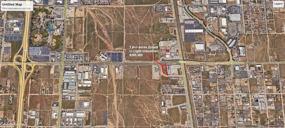 Ave L, Lancaster, CA à vendre - Aérien – Image 2 sur 6