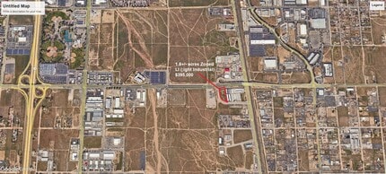 Ave L, Lancaster, CA - Vue aérienne  vue de carte - Image1