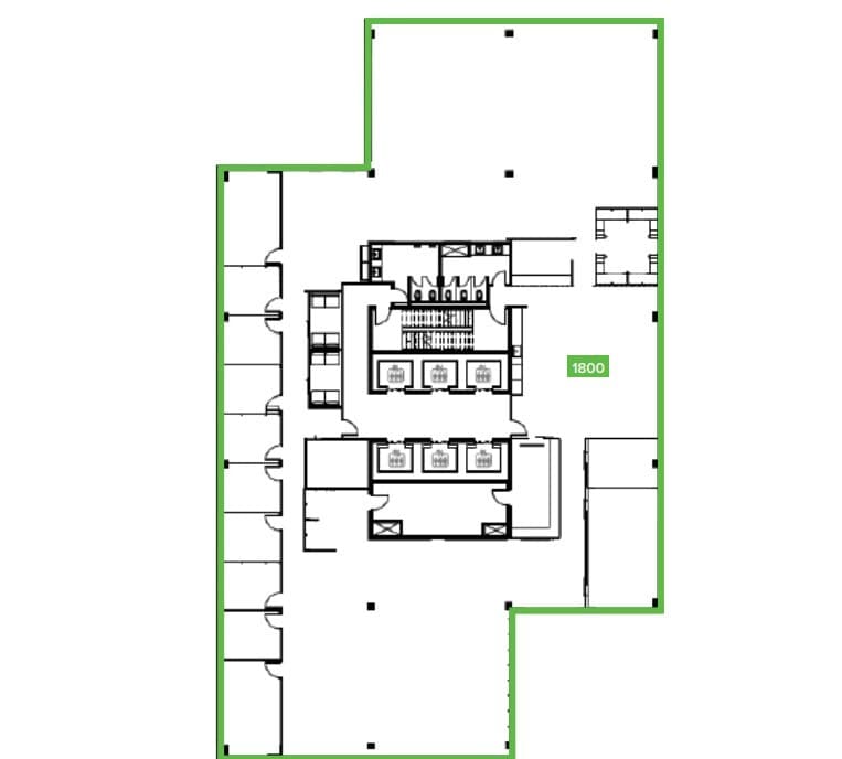 10130 103 St NW, Edmonton, AB à louer Plan d’étage– Image 1 sur 1