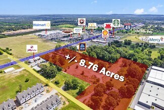 Plus de détails pour 695 Oak Grove Rd, Springdale, AR - Terrain à vendre