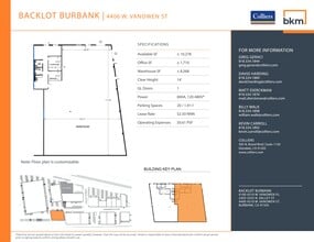 4406-4408 W Vanowen St, Burbank, CA à louer Plan de site– Image 1 sur 1
