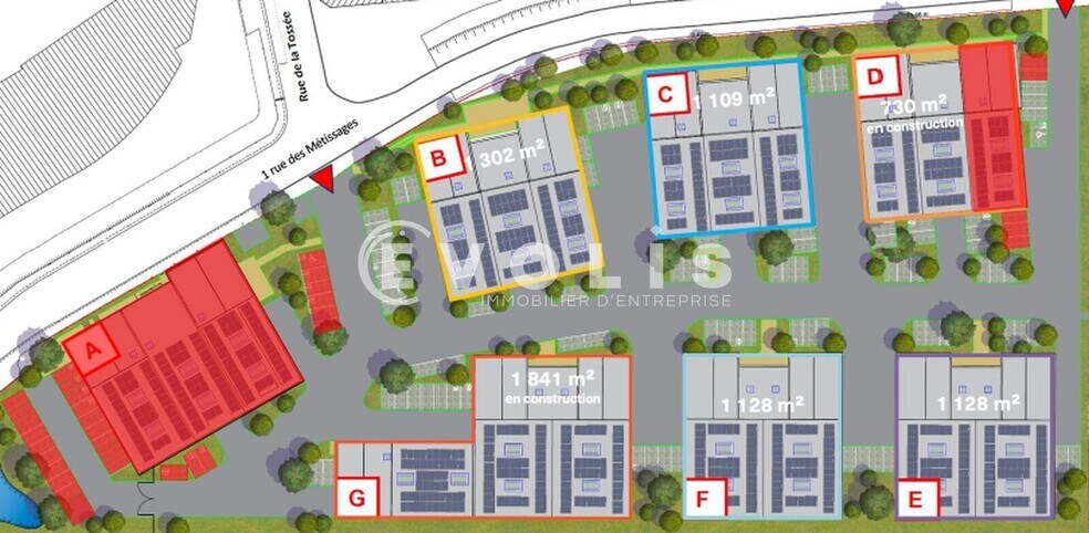 Local d'activités dans Tourcoing à vendre - Plan d’étage – Image 2 sur 2