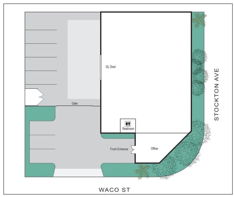 5778 Waco St, Chino, CA à louer Plan de site– Image 1 sur 1