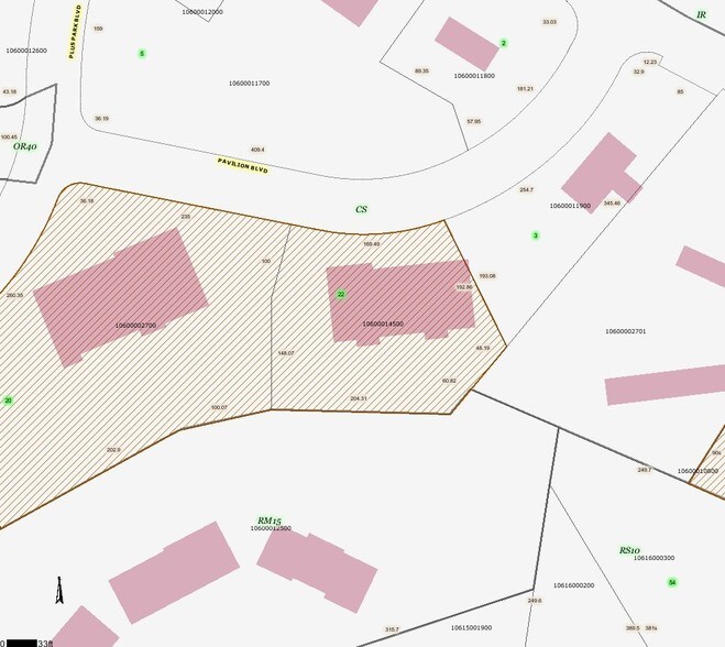 212 Pavilion Blvd, Nashville, TN à louer - Plan cadastral – Image 3 sur 4
