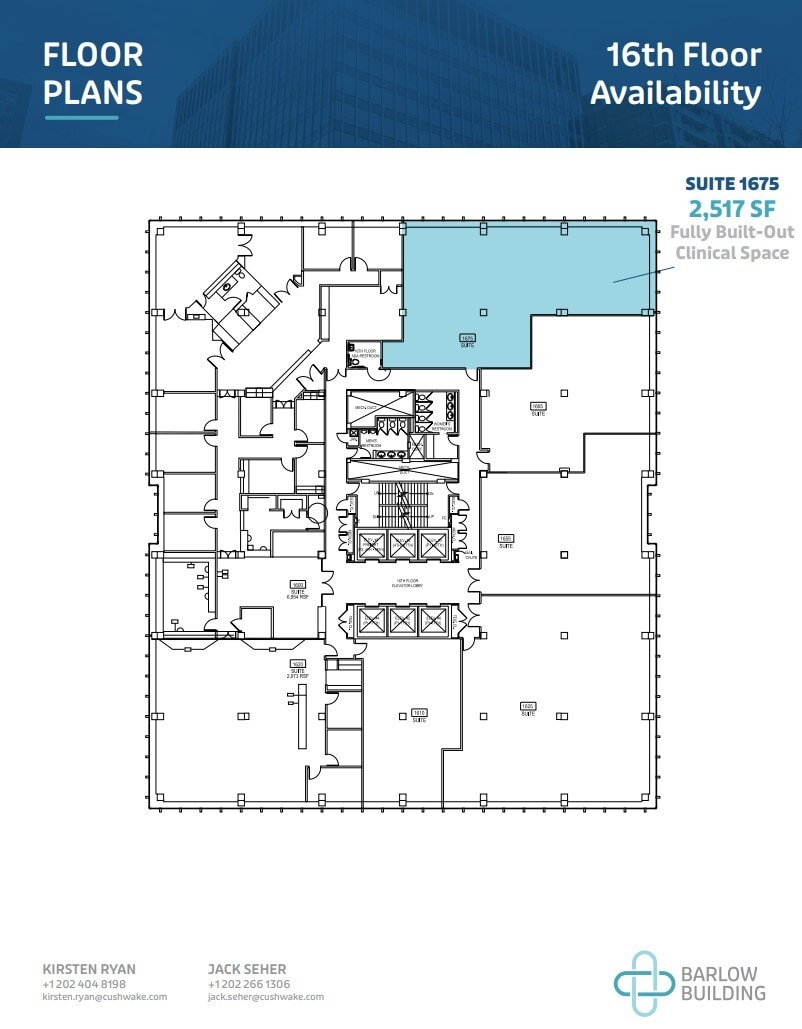 5454 Wisconsin Ave, Chevy Chase, MD à louer Plan d’étage– Image 1 sur 1