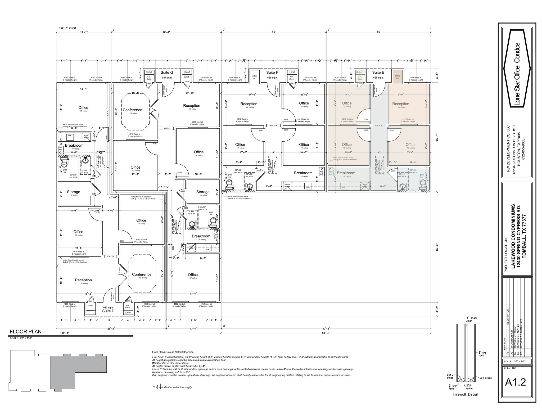 12410 Spring Cypress Rd, Tomball, TX à louer Plan d’étage– Image 1 sur 1