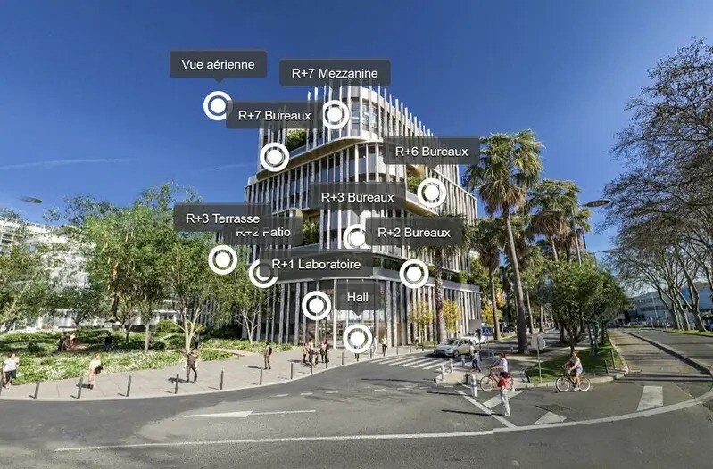 Bureau dans Nice à louer - Photo de l’immeuble – Image 3 sur 4