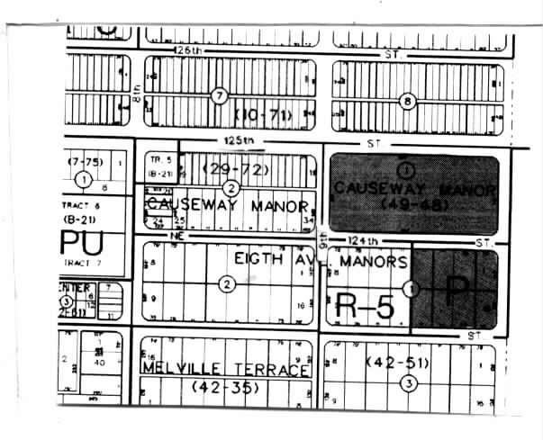 900 NE 125th St, North Miami, FL à louer - Plan cadastral – Image 2 sur 21