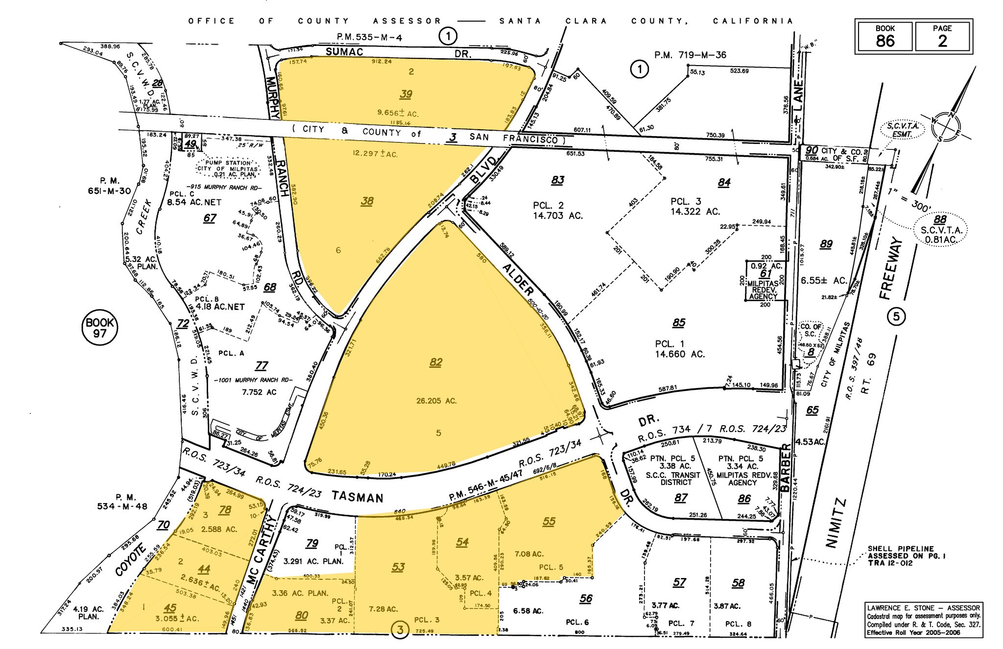 694-700 Tasman Dr, Milpitas, CA à louer Plan cadastral– Image 1 sur 7