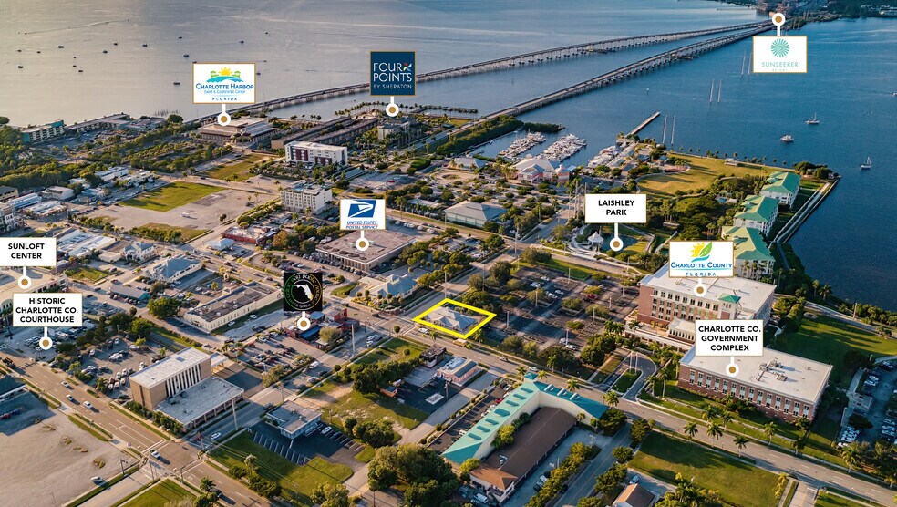 122 Nesbit St, Punta Gorda, FL à louer - Aérien – Image 2 sur 18