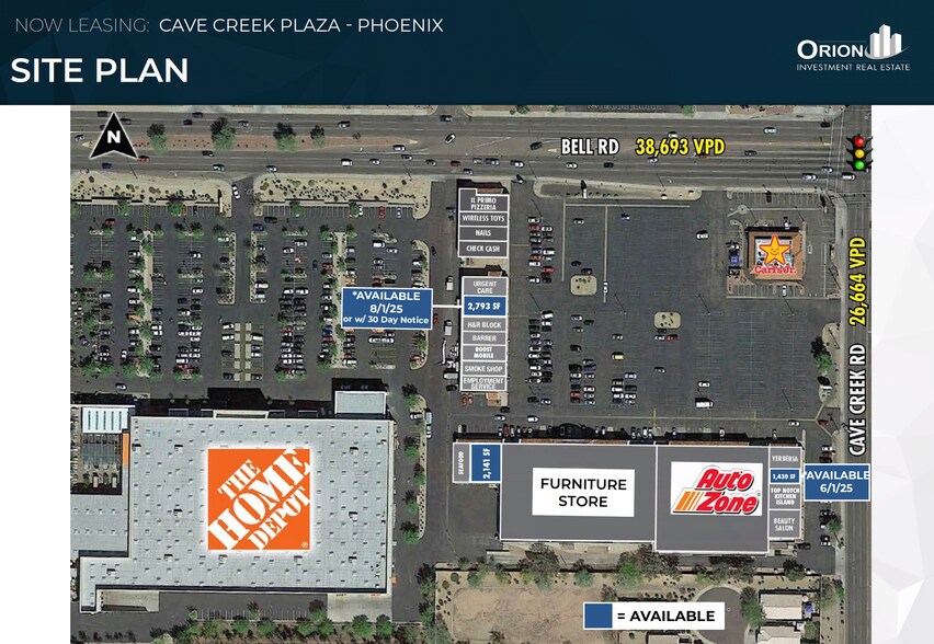 16854 Cave Creek Rd, Phoenix, AZ à louer - Photo de l’immeuble – Image 2 sur 6