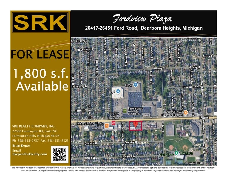 26417-26451 Ford Rd, Dearborn Heights, MI à louer - Photo de l’immeuble – Image 3 sur 6