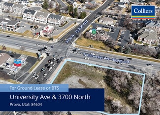 Plus de détails pour SWC University Ave & 3700 North, Provo, UT - Terrain à louer