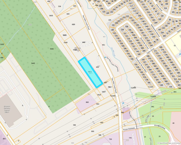 River Road portefeuille de 2 biens à vendre sur LoopNet.fr - Plan cadastral – Image 1 sur 2