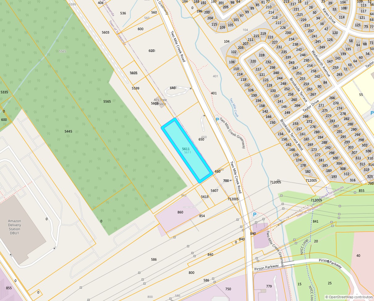 River Road portefeuille de 2 biens à vendre sur LoopNet.fr Plan cadastral– Image 1 sur 3