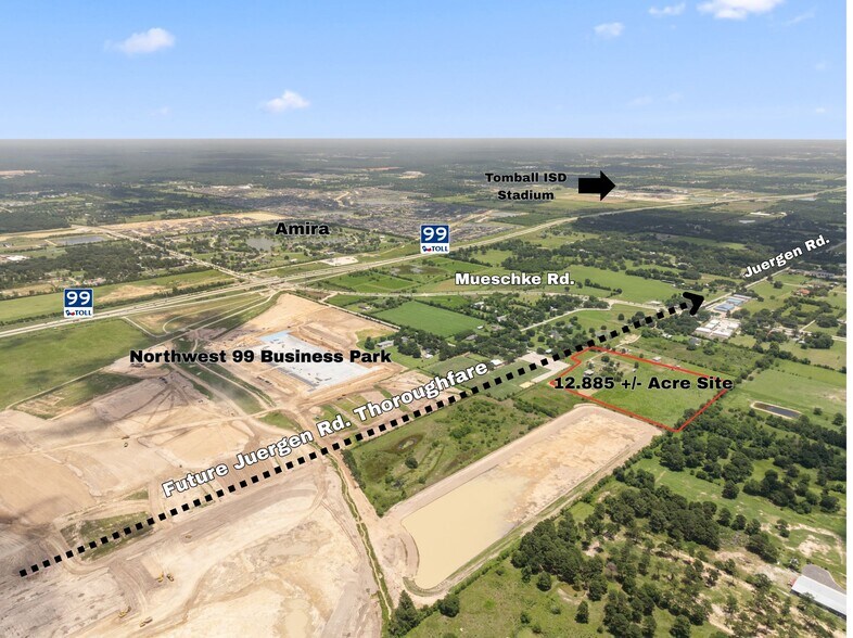 19105 Mueschke Rd, Tomball, TX à vendre - Aérien – Image 3 sur 29