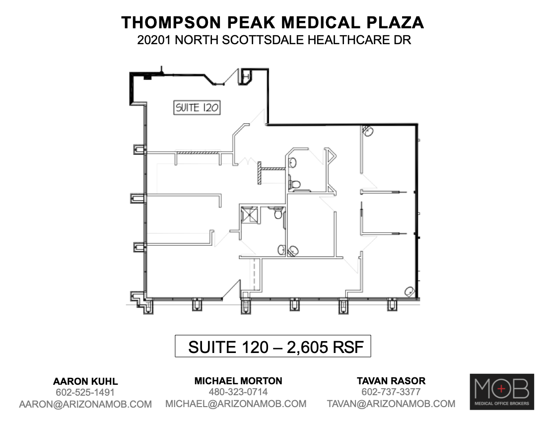 20201 N Scottsdale Healthcare Dr, Scottsdale, AZ à louer Plan d’étage– Image 1 sur 1