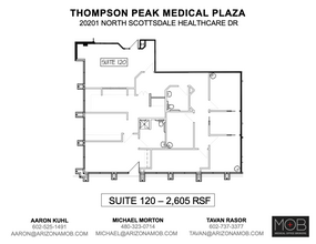 20201 N Scottsdale Healthcare Dr, Scottsdale, AZ à louer Plan d’étage– Image 1 sur 1