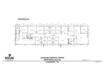 500 W Willow St, Long Beach, CA à louer Plan de site– Image 1 sur 1