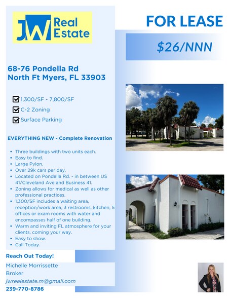 68 Pondella Rd, North Fort Myers, FL à vendre - Photo de l’immeuble – Image 3 sur 3