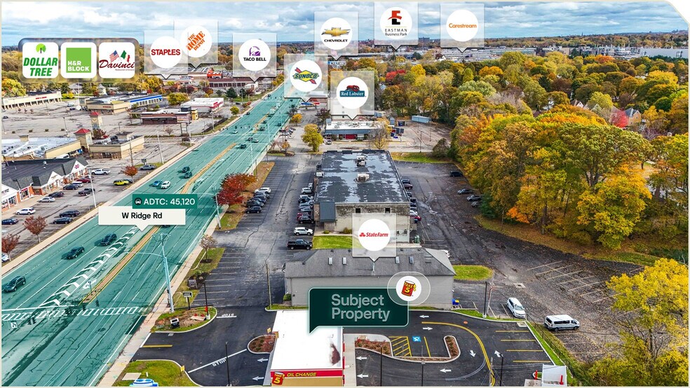 1607 W Ridge Rd, Rochester, NY à vendre - Photo de l’immeuble – Image 3 sur 3