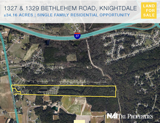 Plus de détails pour 1327-1329 Bethlehem Rd, Knightdale, NC - Terrain à vendre