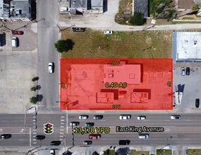606 E King Ave, Kingsville, TX - VUE AÉRIENNE  vue de carte - Image1