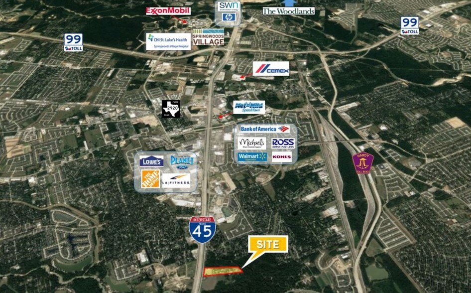 18750 Interstate 45, Spring, TX à louer - Aérien – Image 3 sur 66