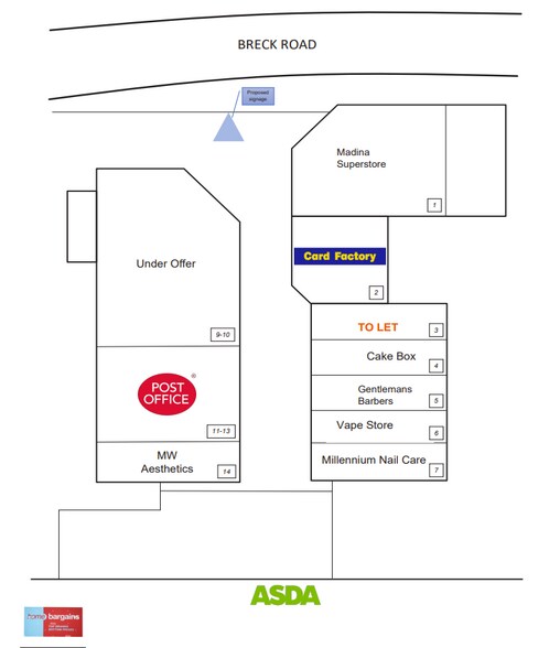 Breck Rd, Liverpool à louer - Plan de site – Image 3 sur 3