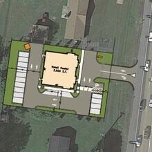 3416 S Church St, Murfreesboro, TN - VUE AÉRIENNE vue de carte