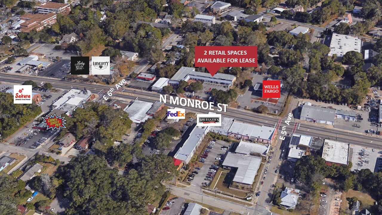 1211-1231 N Monroe St, Tallahassee, FL à louer Photo de l’immeuble– Image 1 sur 9