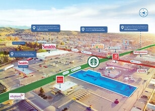 505 E 20th St, Farmington, NM - Vue aérienne  vue de carte - Image1