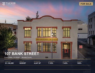 Plus de détails pour 107 Bank St, Grass Valley, CA - Local commercial à vendre
