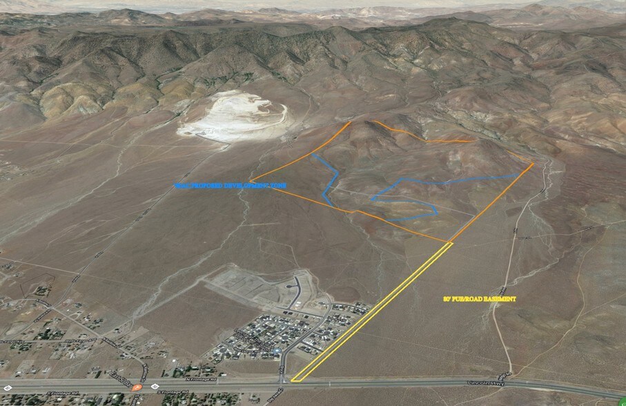 0 Neigh Rd, Dayton, NV à vendre - Aérien – Image 2 sur 7