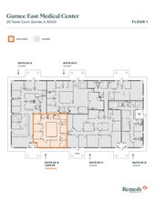 3 S Greenleaf Ave, Gurnee, IL à louer Plan d’étage– Image 1 sur 1
