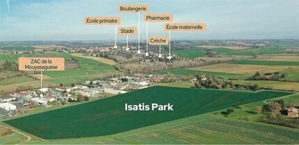 Matis Dremil, LAFAGE, HG - Vue aérienne  vue de carte - Image1